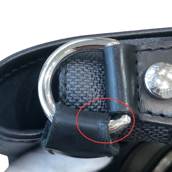 Louis Vuitton Renzo Damier Graphite Shoulder Bag - Picture 7 of 8